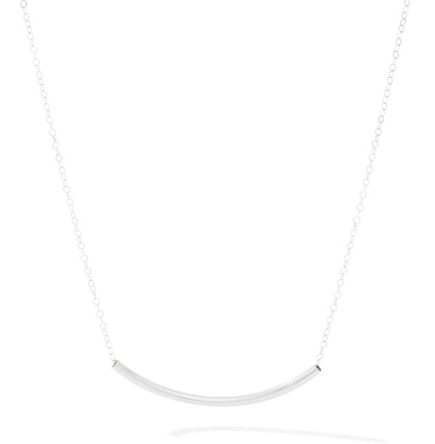 Endless Love Necklace- Sterling Silver With Silver Bead- Featuring a One-Sized-Fits-All Chain