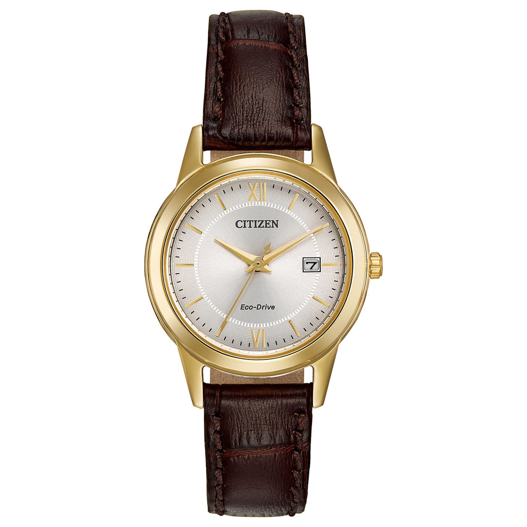 Ladies Eco-Drive WR SSG STRA SLVR