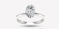 Ladies 14 Karat Yellow Gold Diamond Solitaire Engagement Ring With Center Stone 2.03Tw Oval G/H VS2 Diamond Lab Grown IGI Certificate #69J288412411 Size 7