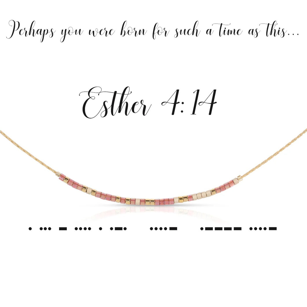 Esther 4:14 Necklace