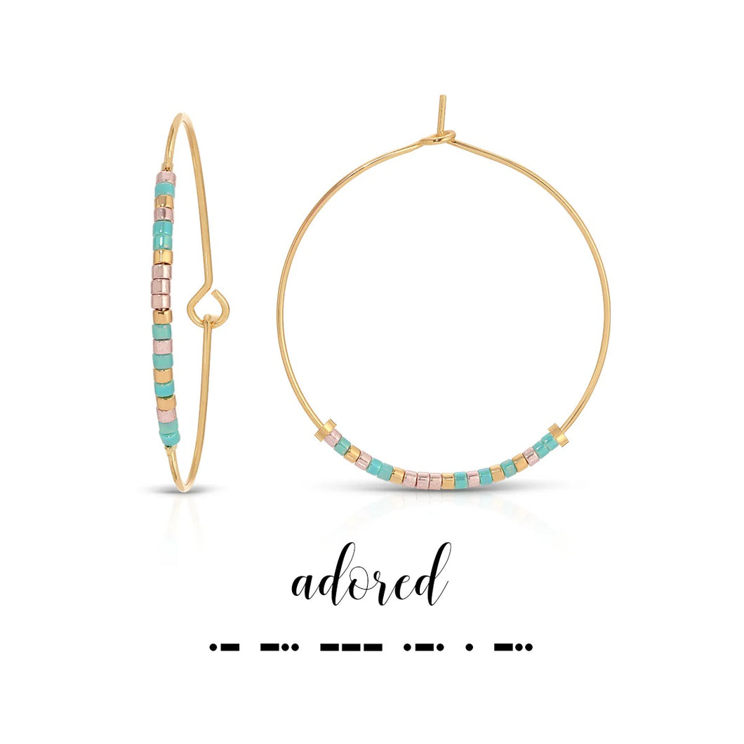 Adored Hoop Earrings