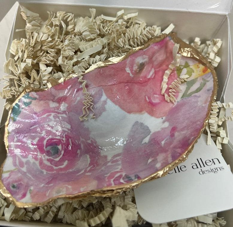 Oyster Shells With Designs