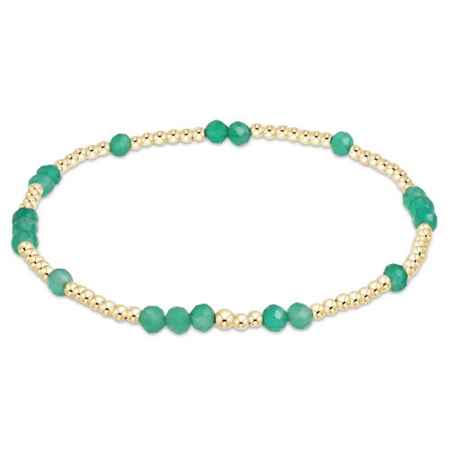 Hope Unwritten Gemstone Green Onyx Faceted Extends