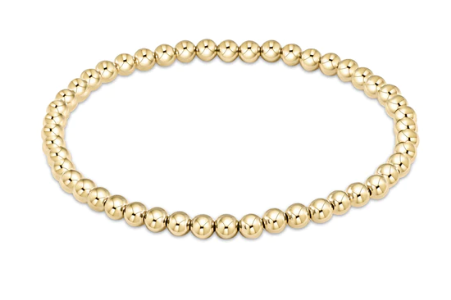 enewton Extends - Classic Gold 4MM Bead Bracelet - Gold